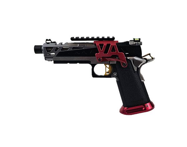 Tokyo Marui AEX Custom CHAOS CONTROL - Green GasTokyo Marui Hi Capa 4.3 Gas Blowback Pistol, Black / Red / Gold