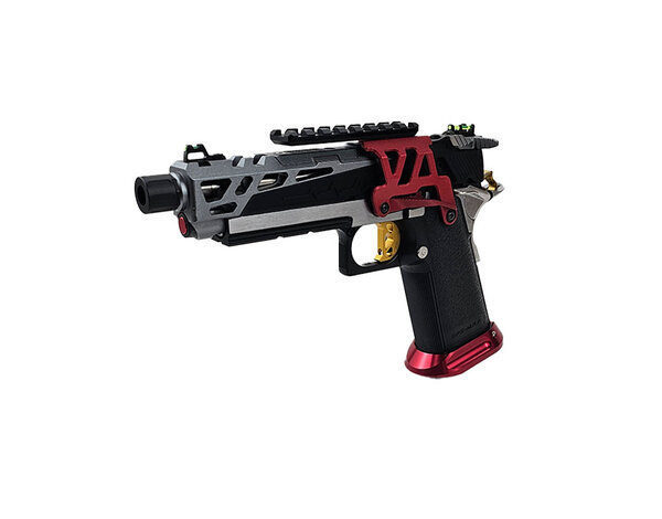 Tokyo Marui AEX Custom CHAOS CONTROL - Green GasTokyo Marui Hi Capa 4.3 Gas Blowback Pistol, Black / Red / Gold
