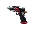 Tokyo Marui AEX Custom CHAOS CONTROL - Green GasTokyo Marui Hi Capa 4.3 Gas Blowback Pistol, Black / Red / Gold