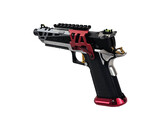 AEX Custom CHAOS CONTROL - Green GasTokyo Marui Hi Capa 4.3 Gas Blowback Pistol, Black / Red / Gold