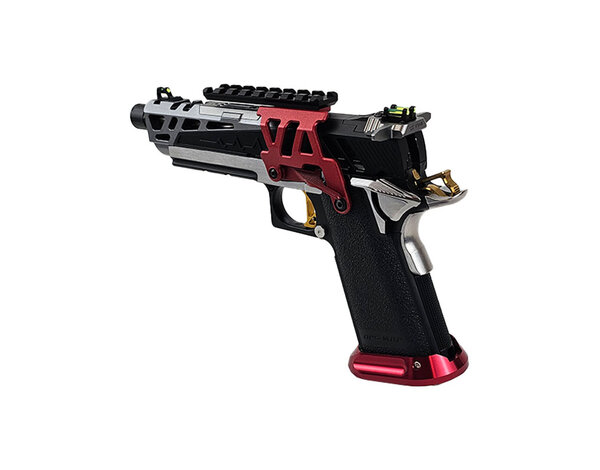 Tokyo Marui AEX Custom CHAOS CONTROL - Green GasTokyo Marui Hi Capa 4.3 Gas Blowback Pistol, Black / Red / Gold