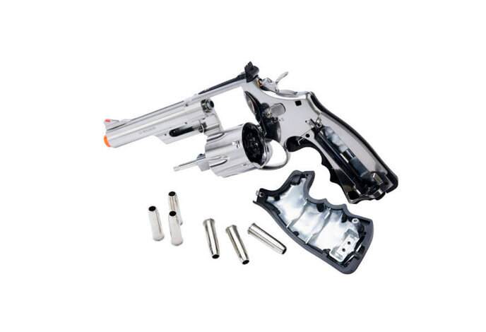 Umarex Elite Force Smith & Wesson Licensed S&W M29 5" Metal Revolver Electroplated