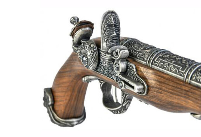 HFC 18th Century Flintlock Green Gas Airsoft Pistol