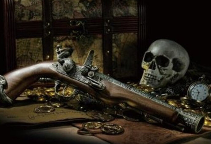 HFC 18th Century Flintlock Green Gas Airsoft Pistol