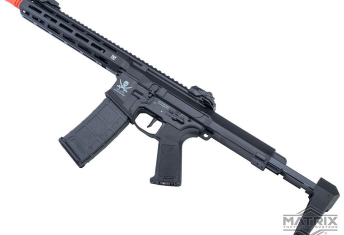 Matrix Calico Jack SBR Polymer M4 AEG Tanker Stock Black