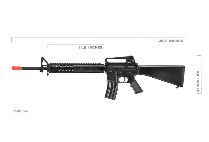 Double Bell M16A4 AEG Rifle