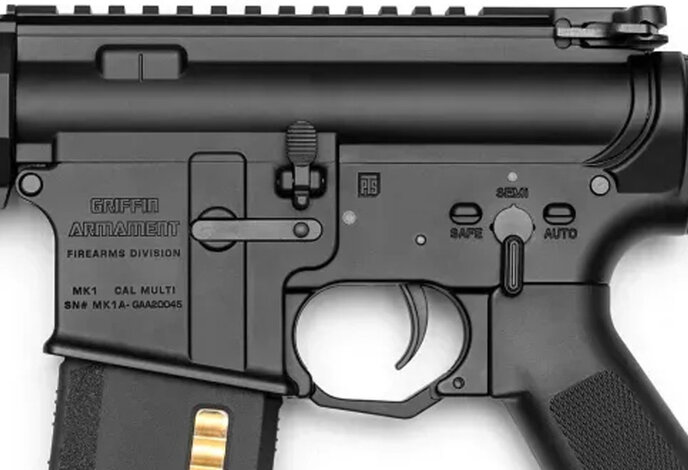 PTS Griffin MK1 M4SD AEG 7.5in Black