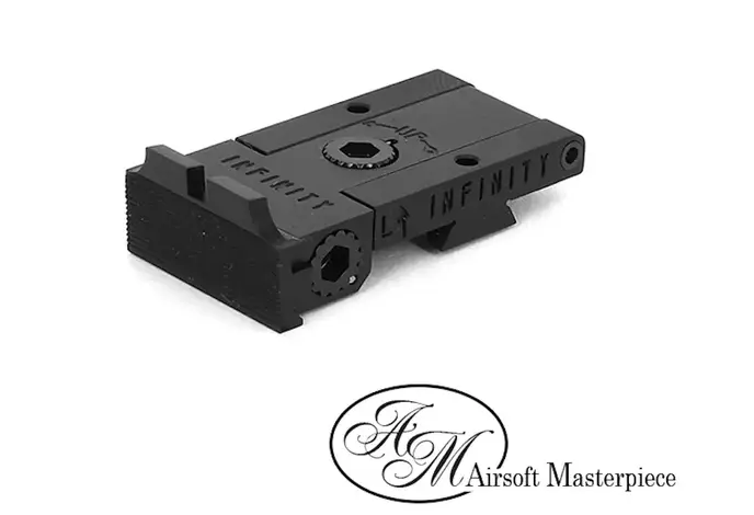 Airsoft Masterpiece Aluminum Rear Sight for Hi Capa SVI