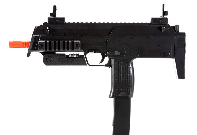 H&K MP7 Spring Airsoft Pistol w/ 2 Magazines, Black