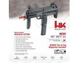 H&K MP7 Spring Airsoft Pistol w/ 2 Magazines, Black