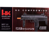H&K MP7 Spring Airsoft Pistol w/ 2 Magazines, Black