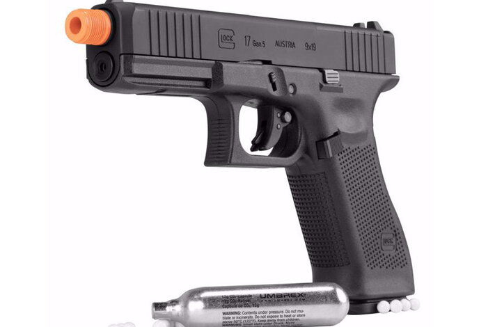Umarex Elite Force GLOCK G17 Gen5 MOS CO2 FBB w/ PLATES by SRC