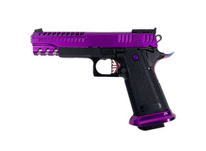 Airsoft Extreme AEX Custom Dream Scape Tokyo Marui Hi Capa 5.1 Gas Blowback Pistol,  Purple / Black