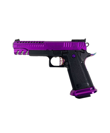 Airsoft Extreme AEX Custom Dream Scape Tokyo Marui Hi Capa 5.1 Gas Blowback Pistol,  Purple / Black