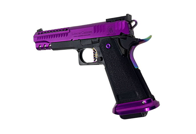 AEX Custom Dream Scape Tokyo Marui Hi Capa 5.1 Gas Blowback Pistol,  Purple / Black