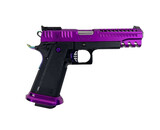 AEX Custom Dream Scape Tokyo Marui Hi Capa 5.1 Gas Blowback Pistol,  Purple / Black
