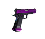 Airsoft Extreme AEX Custom Dream Scape Tokyo Marui Hi Capa 5.1 Gas Blowback Pistol,  Purple / Black
