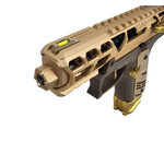 Airsoft Extreme AEX Custom KING TUT Action Army AAP-01 Gas Blowback Custom Gun, Tan / Gold