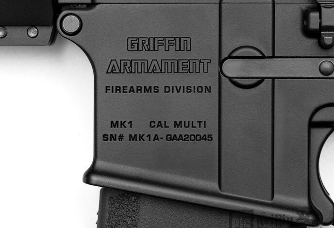 PTS Griffin Armament MK1 M4SD AEG 10.5in Black