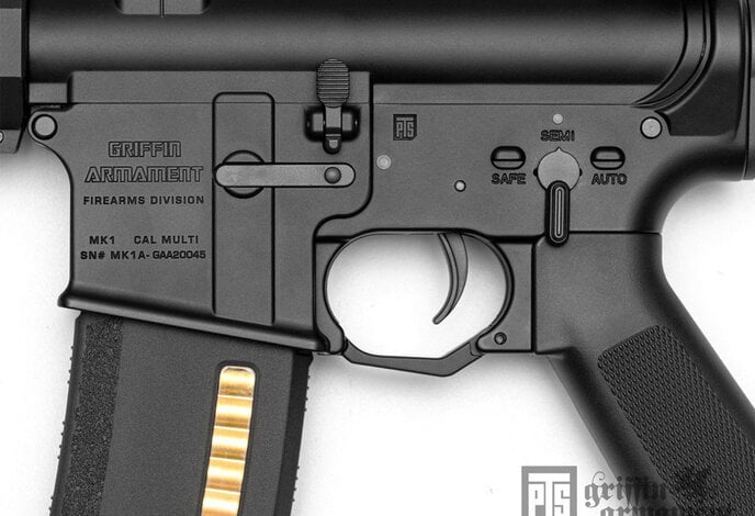 PTS Griffin Armament MK1 M4SD AEG 10.5in Black