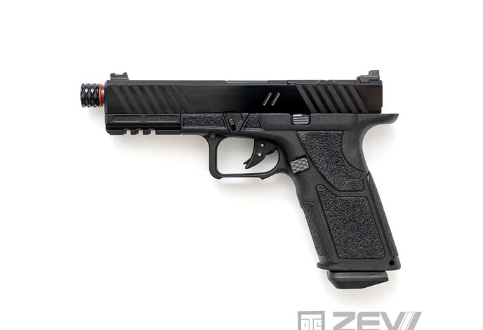 PTS Zev OZ9 Duty Gas Blowback Pistol (Premium Version) Black