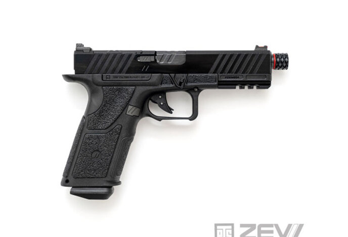 PTS Zev OZ9 Duty Gas Blowback Pistol (Premium Version) Black