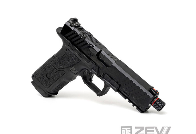 PTS Zev OZ9 Duty Gas Blowback Pistol (Premium Version) Black