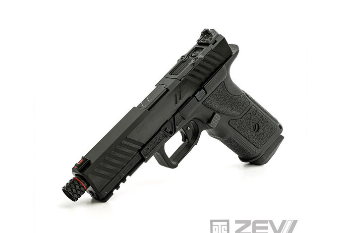 PTS Zev OZ9 Duty Gas Blowback Pistol (Premium Version) Black