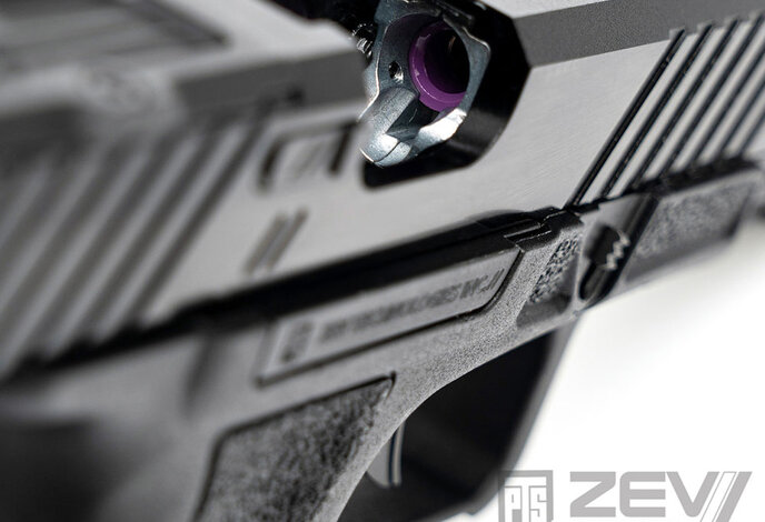 PTS Zev OZ9 Duty Gas Blowback Pistol (Premium Version) Black