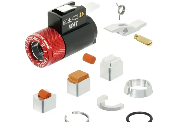 Maxx Model CNC Aluminum Hopup Chamber M4T One for TM MWS M4