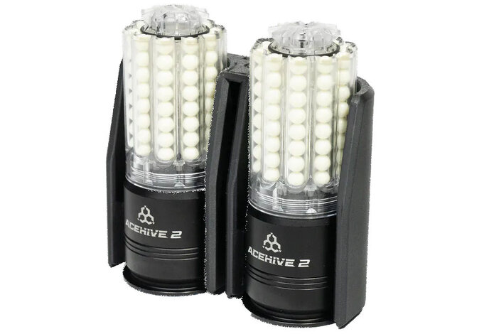 Acetech twin grenade holder for Folding Stock