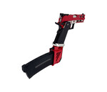 Airsoft Extreme AEX Custom Red Stryker - Tokyo Marui Hi Capa 4.3 HPA pistol, Red / Siler