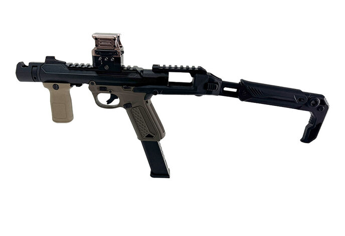 AEX Custom Shadow Recon - AAP-01 Pistol, FDE / Black