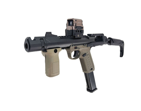 Airsoft Extreme AEX Custom Shadow Recon - AAP-01 Pistol, FDE / Black
