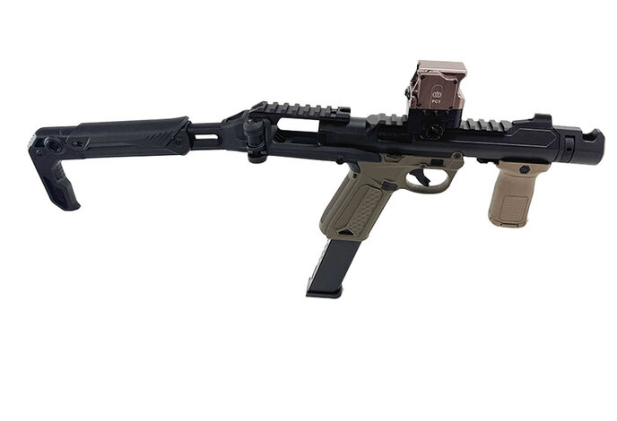 AEX Custom Shadow Recon - AAP-01 Pistol, FDE / Black