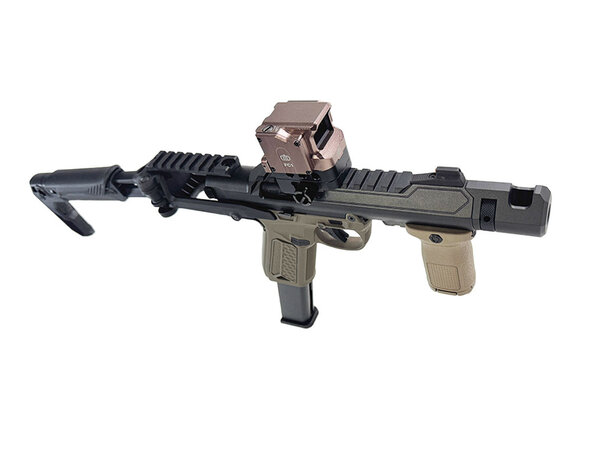 Airsoft Extreme AEX Custom Shadow Recon - AAP-01 Pistol, FDE / Black
