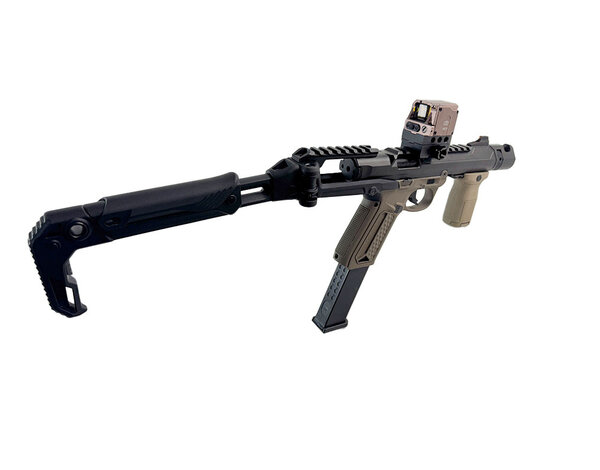 Airsoft Extreme AEX Custom Shadow Recon - AAP-01 Pistol, FDE / Black