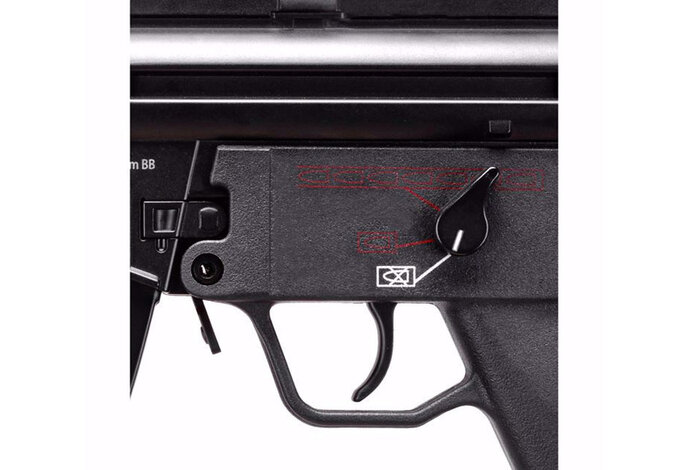 Elite Force MP5K Gen2 w/metal body and Eyetrace tracer unit, black