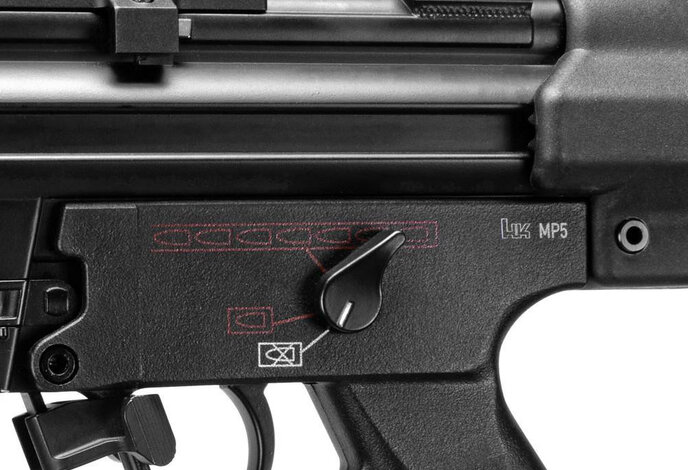 Elite Force MP5A4 Gen2 w/MLOK and Eyetrace tracer unit, black