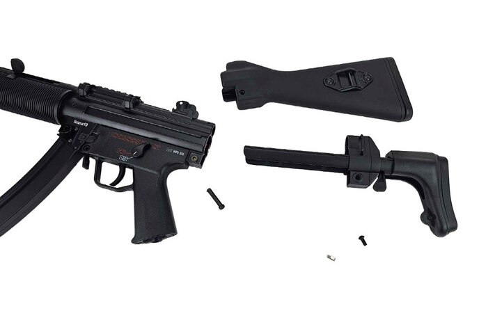Elite Force MP5SD6 Gen2 w/metal body and Eyetrace tracer unit, black