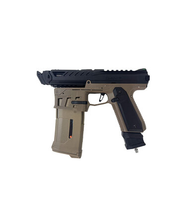 Airsoft Extreme AEX Custom Death Adder - AAP-01 Pistol, FDE/Black