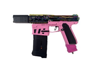 Airsoft Extreme AEX Custom Hotline Miami - AAP-01 Pistol, Rainbow / Pink