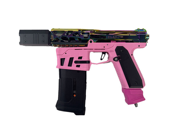 Airsoft Extreme AEX Custom Hotline Miami - AAP-01 Pistol, Rainbow / Pink