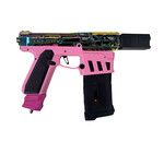 Airsoft Extreme AEX Custom Hotline Miami - AAP-01 Pistol, Rainbow / Pink
