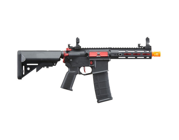 Lancer Tactical Lancer Tactical Gen 2 Hellion M-LOK 7" Airsoft M4 AEG Core Series Black & Red (no batt & charger)