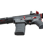Lancer Tactical Lancer Tactical Gen 2 Hellion M-LOK 7" Airsoft M4 AEG Core Series Black & Red (no batt & charger)
