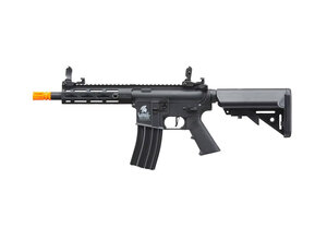 Lancer Tactical Lancer Tactical GEN2 M4 7" M-LOK High FPS Nylon Body / Metal Barrel Assembly AEG Black w/batt & charger