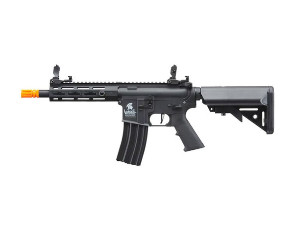 Lancer Tactical Lancer Tactical GEN2 M4 7" M-LOK High FPS Nylon Body / Metal Barrel Assembly AEG Black w/batt & charger