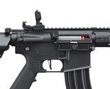 Lancer Tactical GEN2 M4 7" M-LOK High FPS Nylon Body / Metal Barrel Assembly AEG Black w/batt & charger