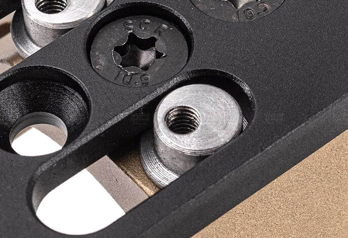 PTS Unity Tactical MRDS Top Ring for LPVO 30mm Ring w/PTS Adjustable Mounting Plate